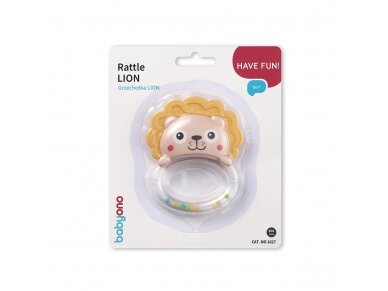 Babyono rattle lion 1627 2