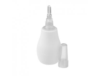 BabyOno baby nasal aspirator white, 043/02