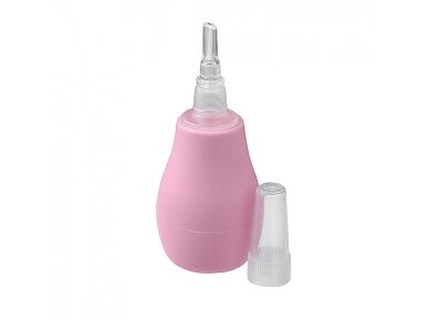 BabyOno baby nasal aspirator pink, 043/03