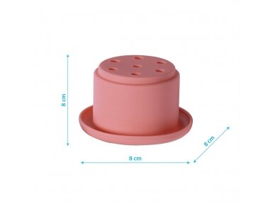 Educational silicone toy for bath – CUP INTO CUP, 1472 3