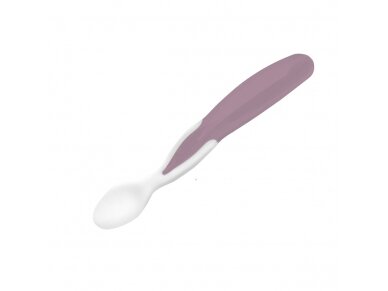 Two-chamber baby bowl with spoon 1067/02, pink 4