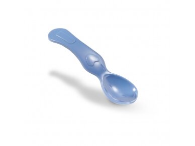 Baby suction bowl with spoon, blue, 1077 4