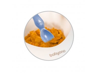 Baby suction bowl with spoon, blue, 1077 5