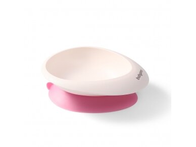 Baby suction bowl with spoon, pink, 1077/02 1