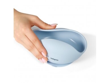 Babyono silicone suction bowl blue 1481/01 3