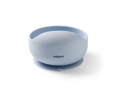 Babyono silicone suction bowl blue 1481/01 1