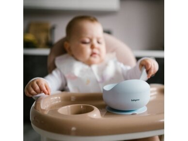 Babyono silicone suction bowl blue 1481/01 9