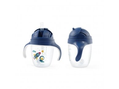 Babyono sippy cup with weighted straw blue 1464/02 4