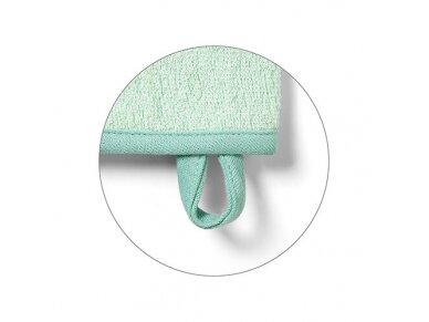 Babyono bamboo baby wash mitt green 787/03 2