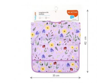 BabyOno sleeved bib, garden, 1476/01 6