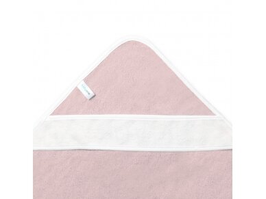 Bamboo hooded towel 85 x 85, pink, swan, 343/04 1