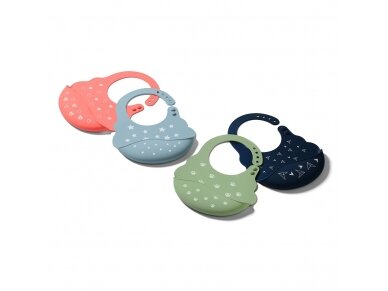 Silicone bib with adjustable clasp 829/04 4