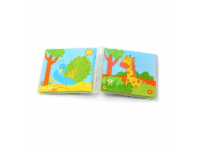 WILD ANIMALS squeaky bath book! 2