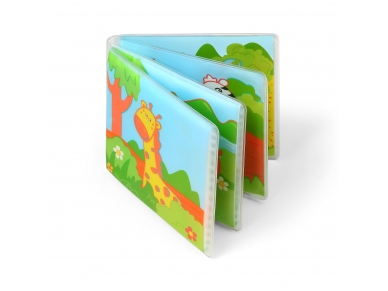 WILD ANIMALS squeaky bath book!