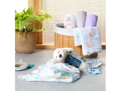 BabyOno bamboo diapers 3 pcs, purple  397/08 5