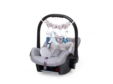 Babyono educational baby toy for pram RACCOON 2