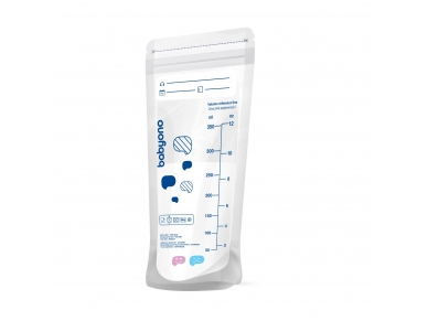 Breast milk storage bags with heat indicator Natural Nursing 4