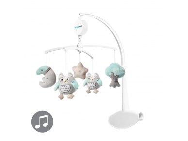 OWL SOFIA crib mobile with music box