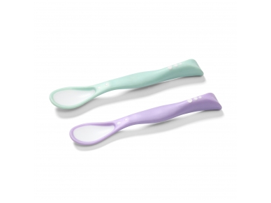 Baby elastic spoons 2 pcs 1